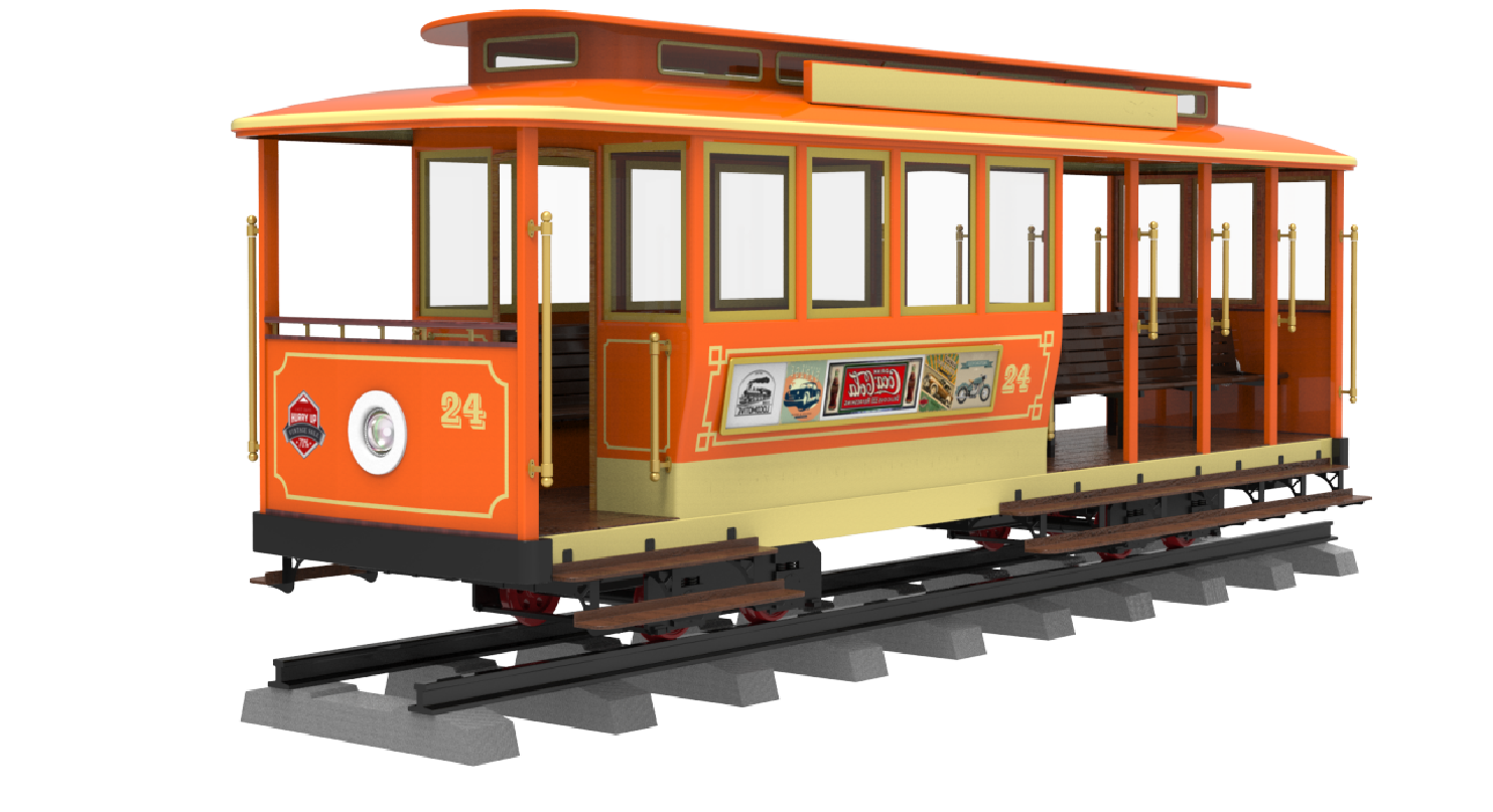 车轮上的旧时光：邂逅复古造型叮当车的独特风情