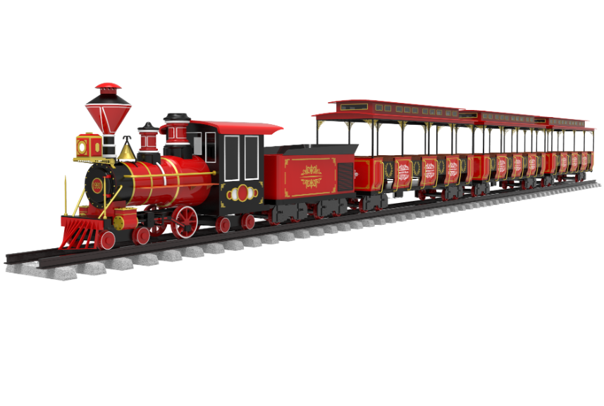 户外农田轨道小火车的场景设计与安全保障