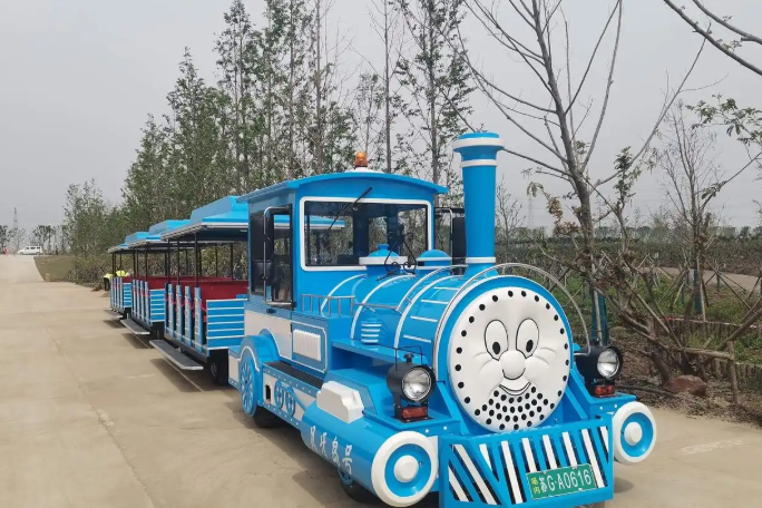 萌趣游园新选择！卡通游园观光小火车带你解锁园区隐藏美景