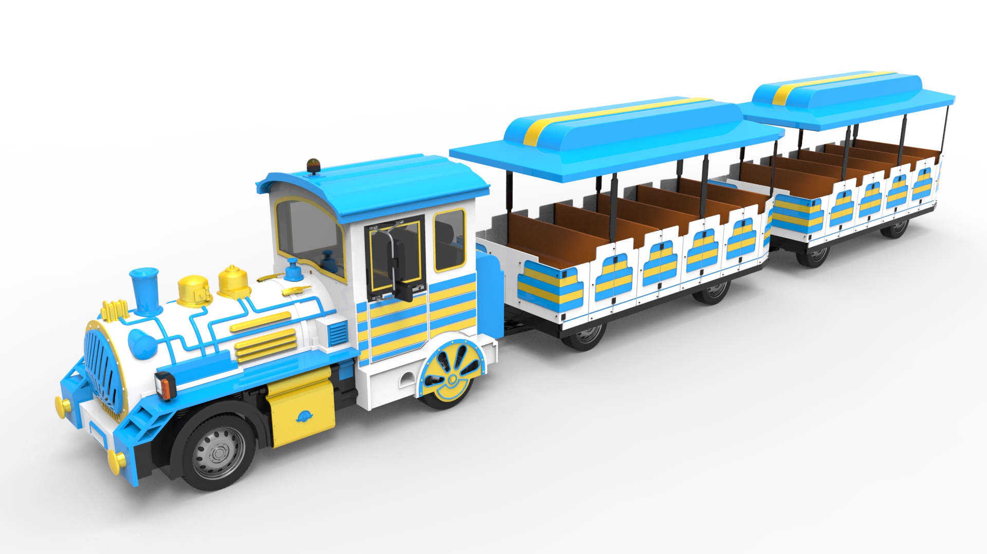 旅游观光轮式小火车如何点亮景区打卡点 