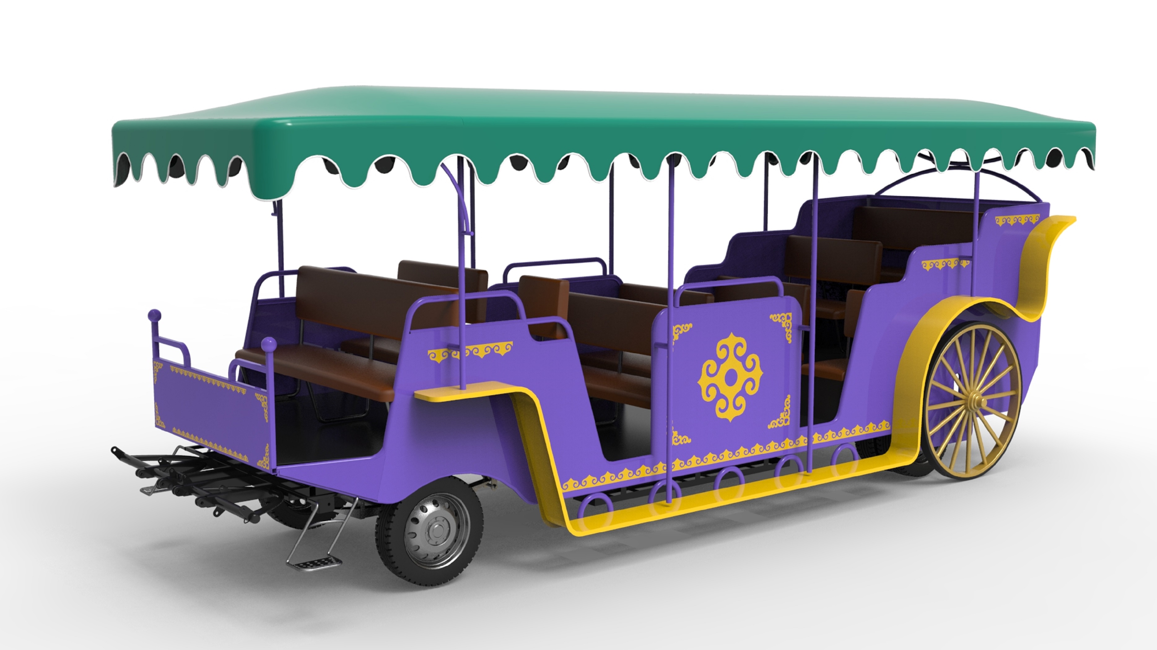 23座电动观光马车