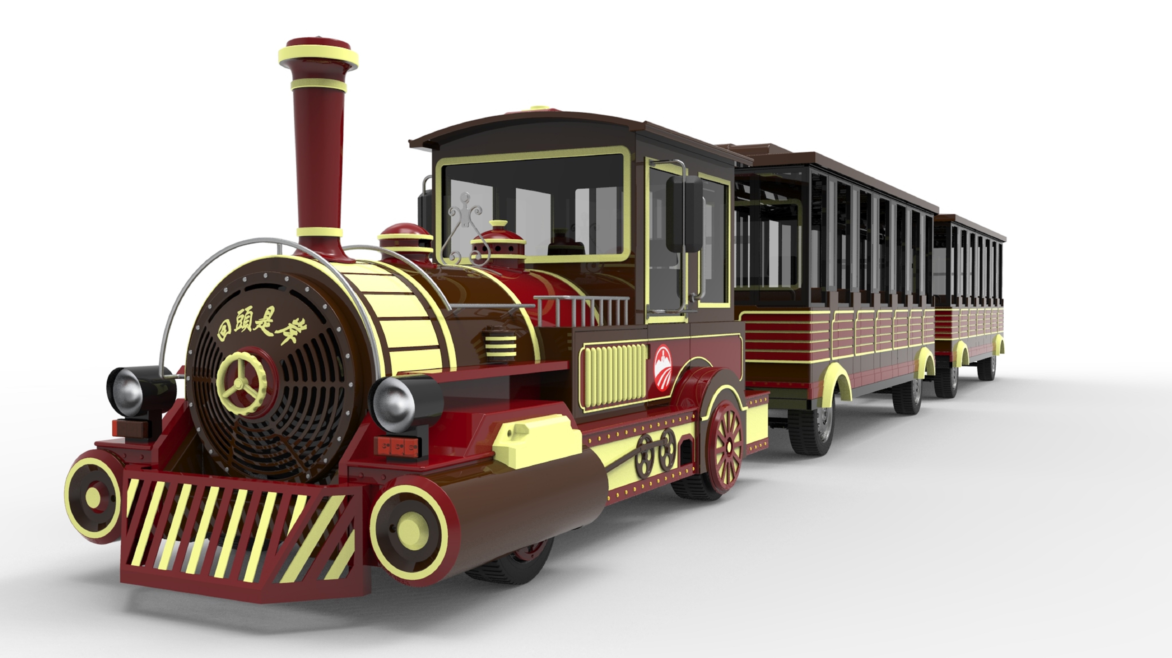 新能源轮式观光小火车