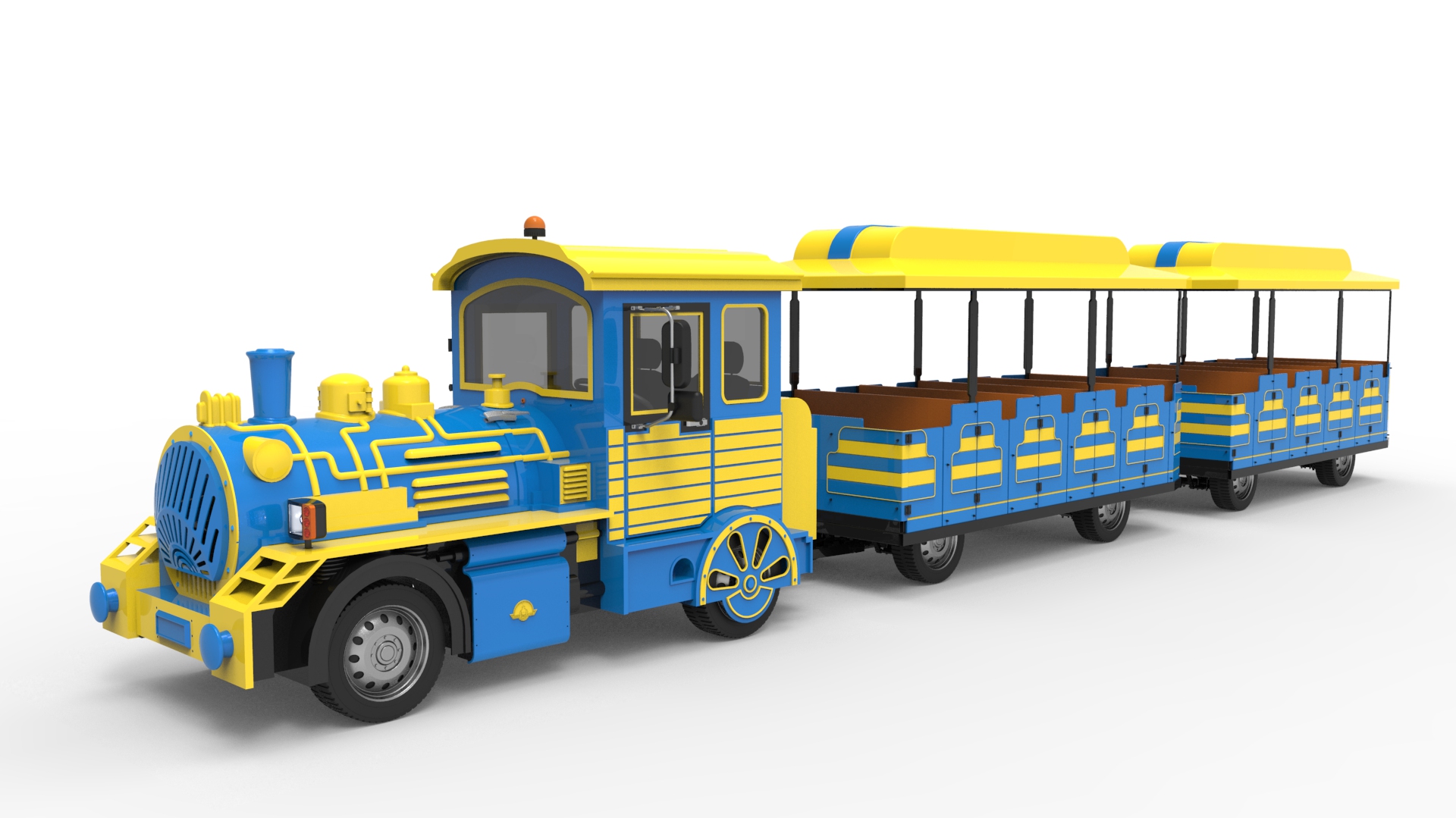 无轨观光小火车