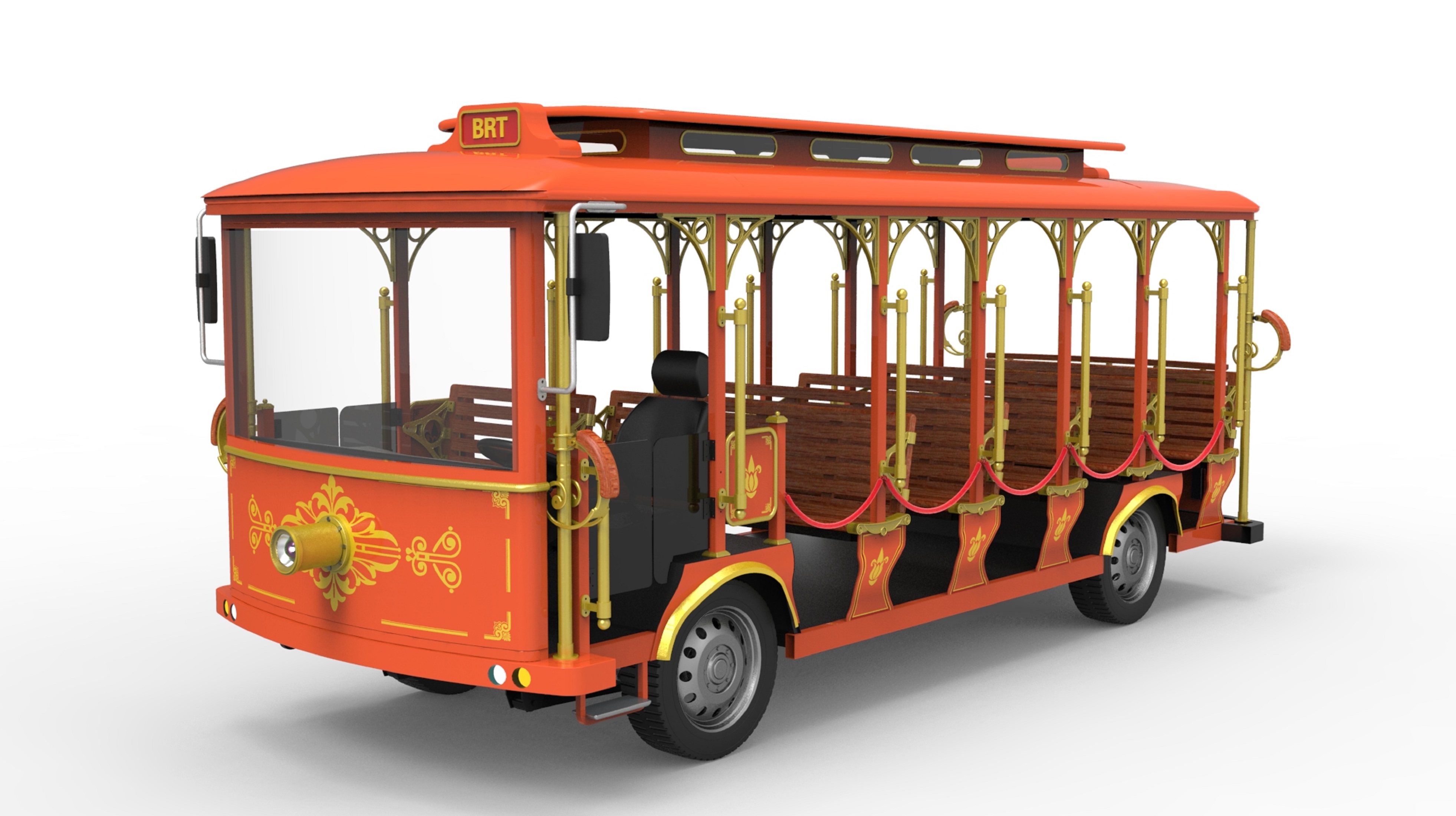 中型轮式铛铛车