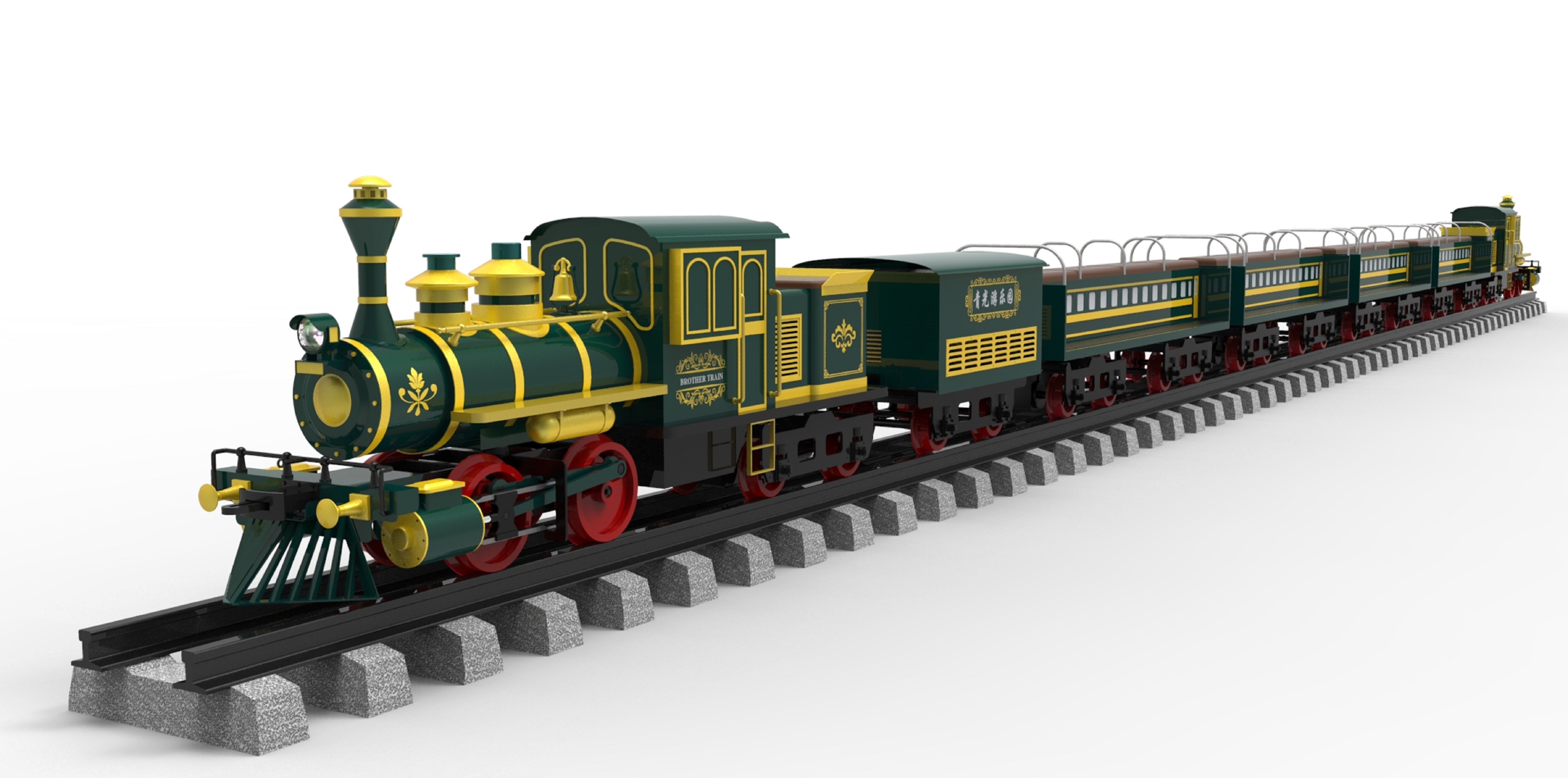 景区轨道观光火车