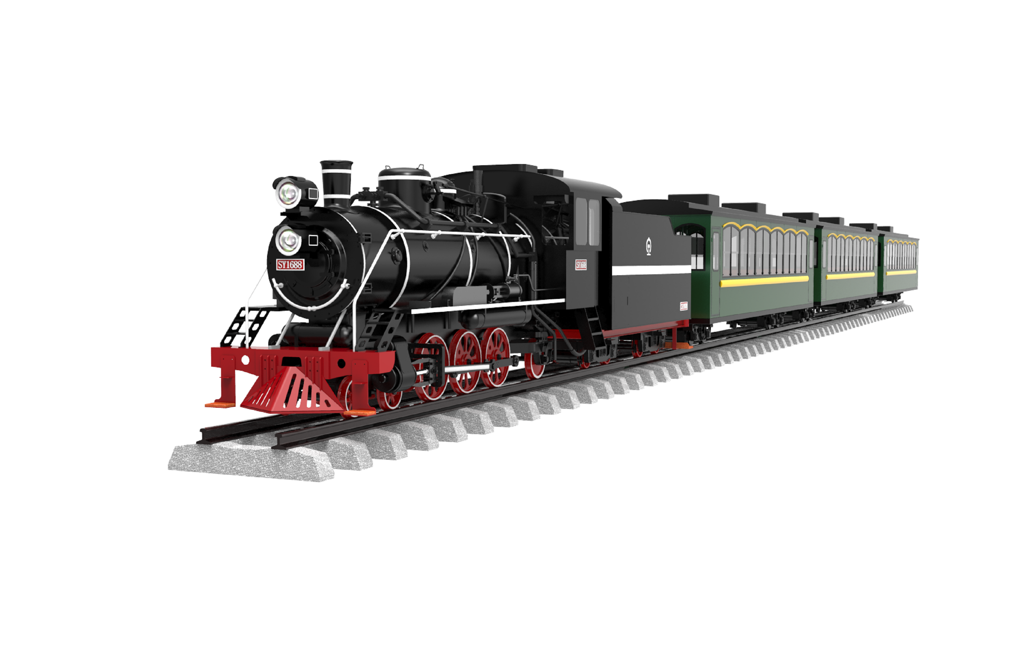 复古观光小火车