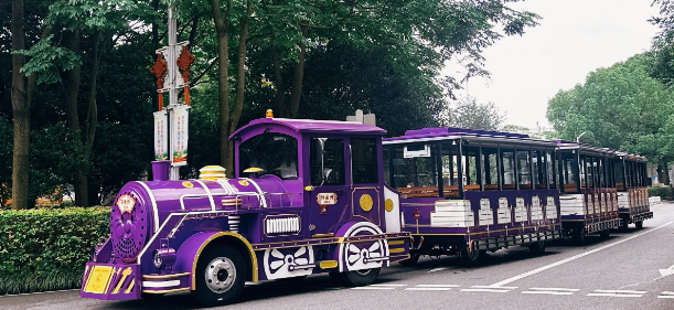 燃油观光小火车