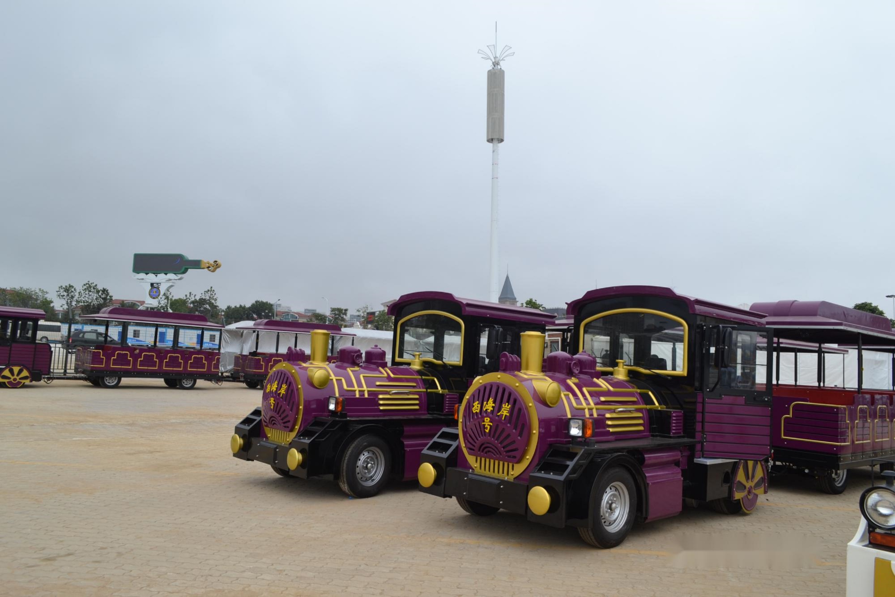 轮式观光小火车