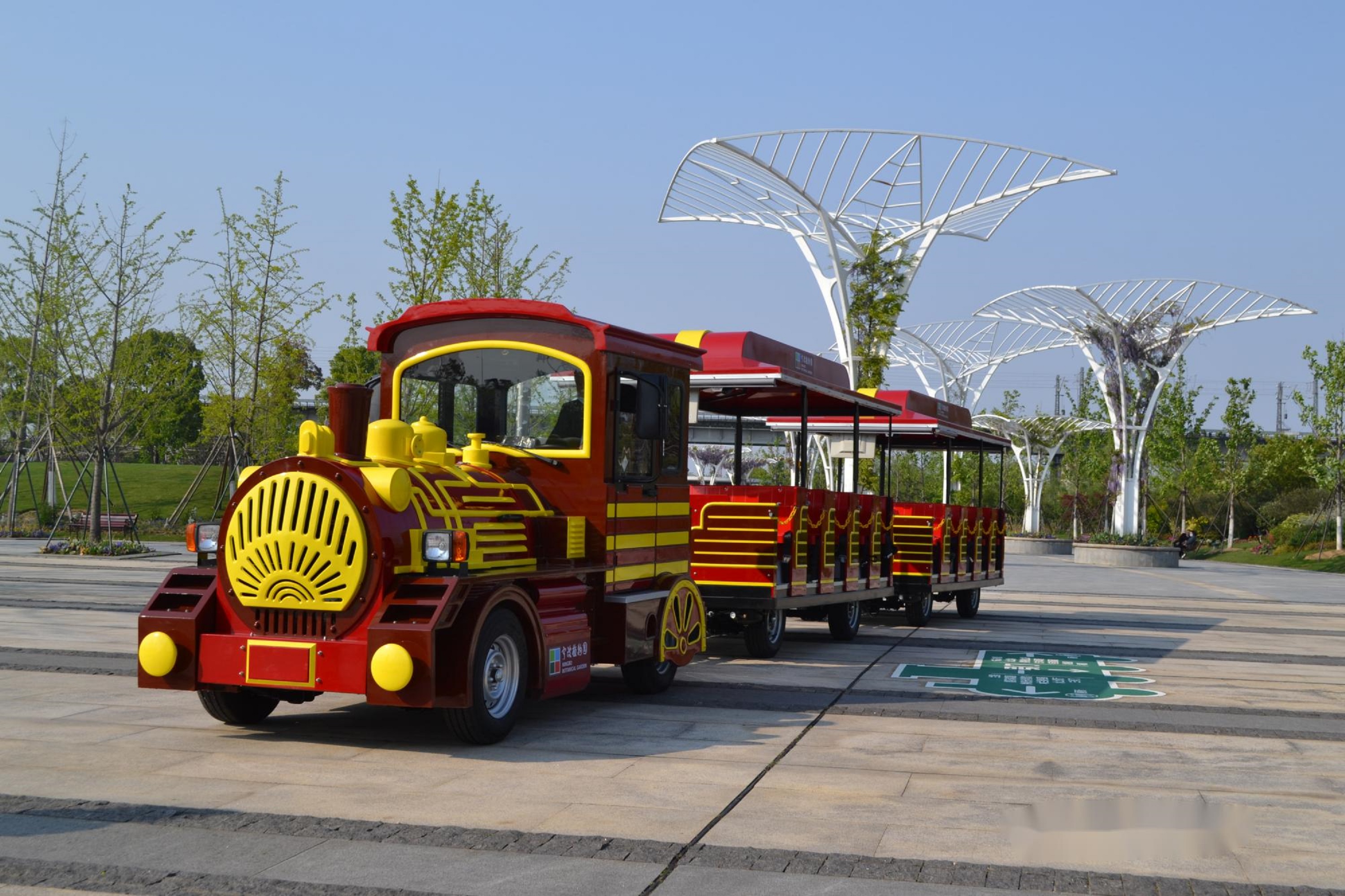 轮式观光小火车