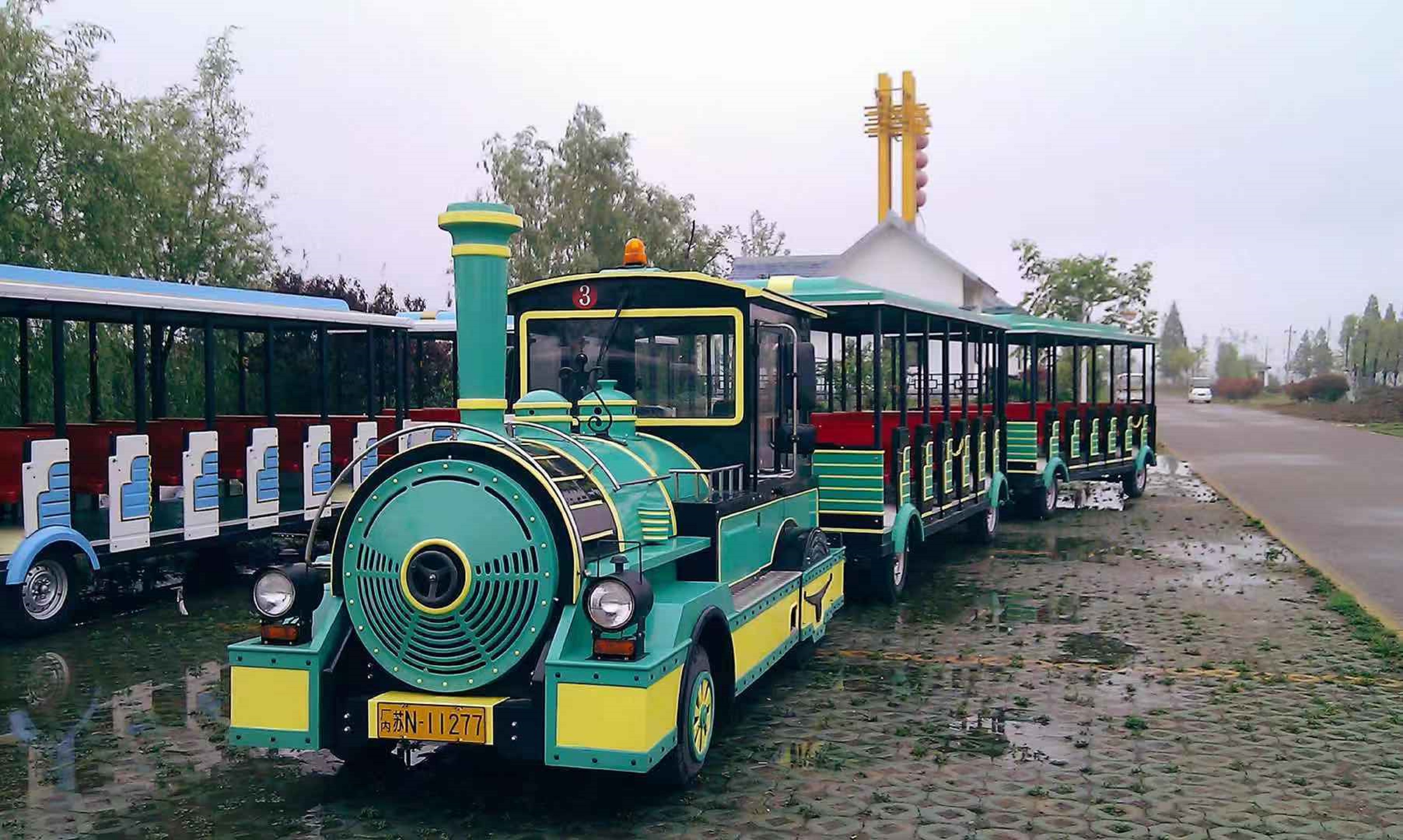 游乐场小火车
