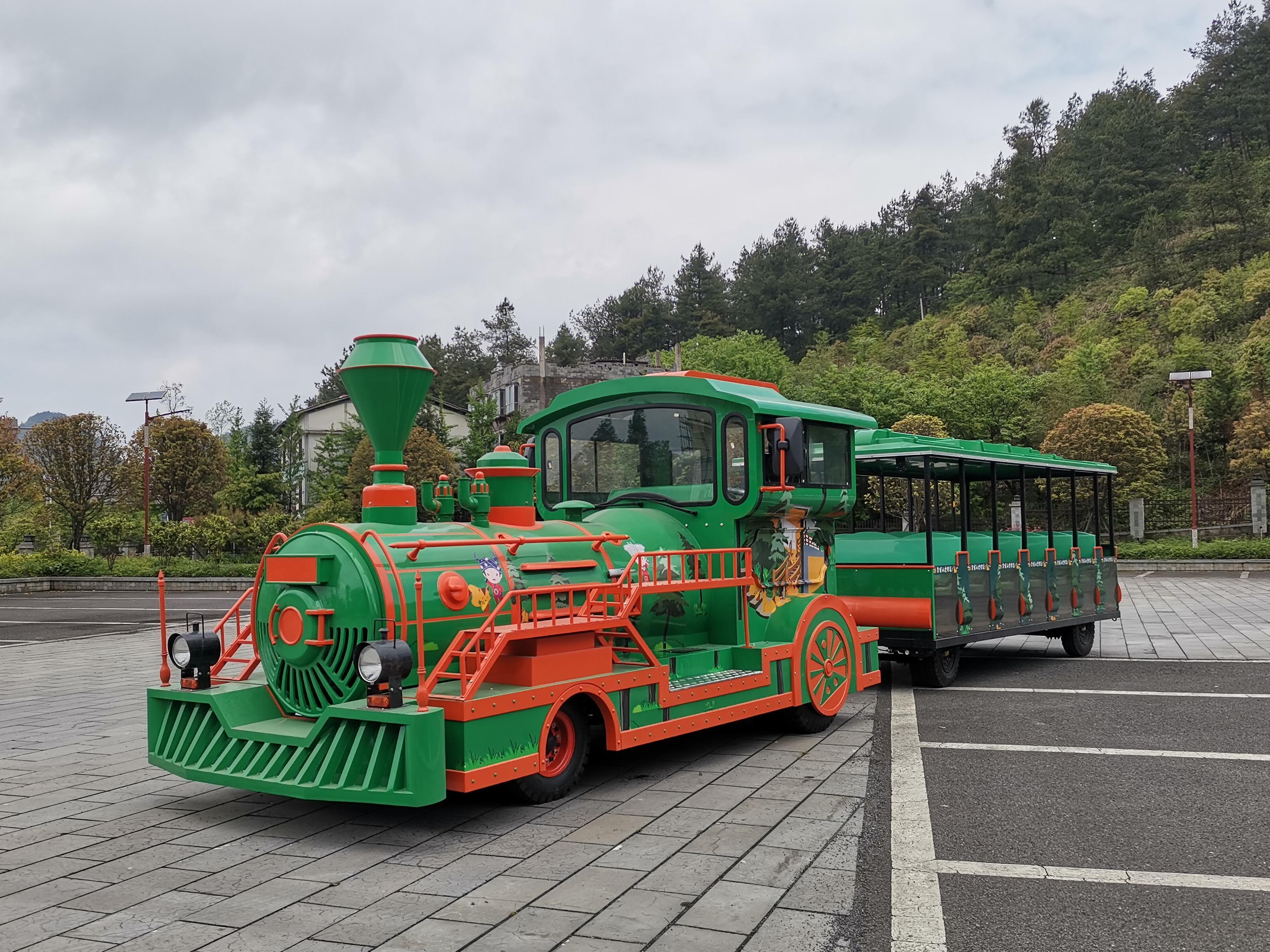 无轨观光小火车