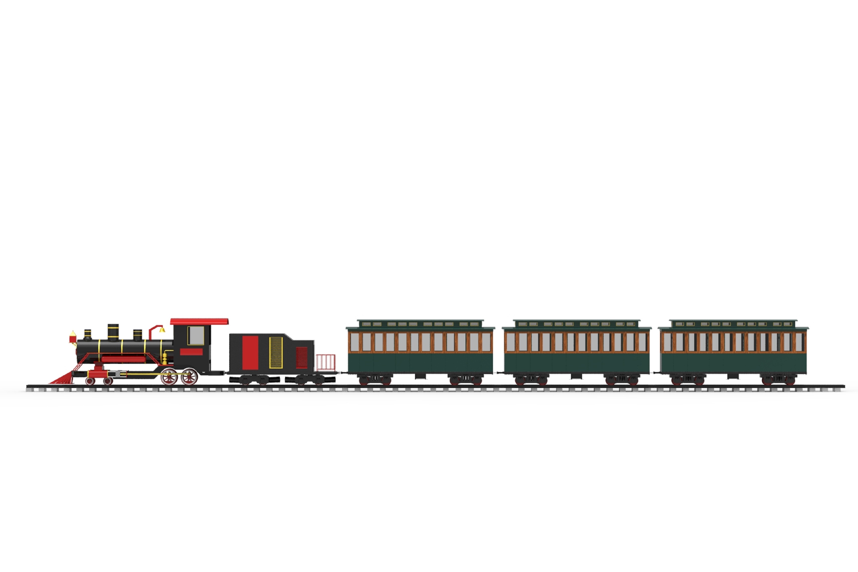 复古小火车